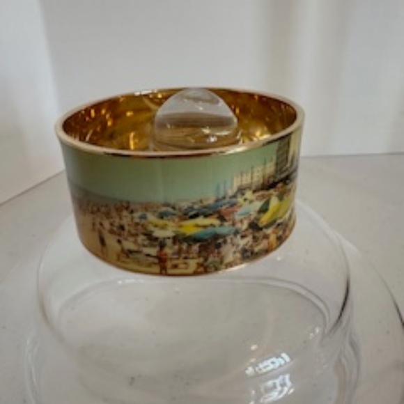 NEW - Never Worn - KATE SPADE NY Bangle Cuff Bracelet - "Wish You Were Here" - Picture 3 of 10